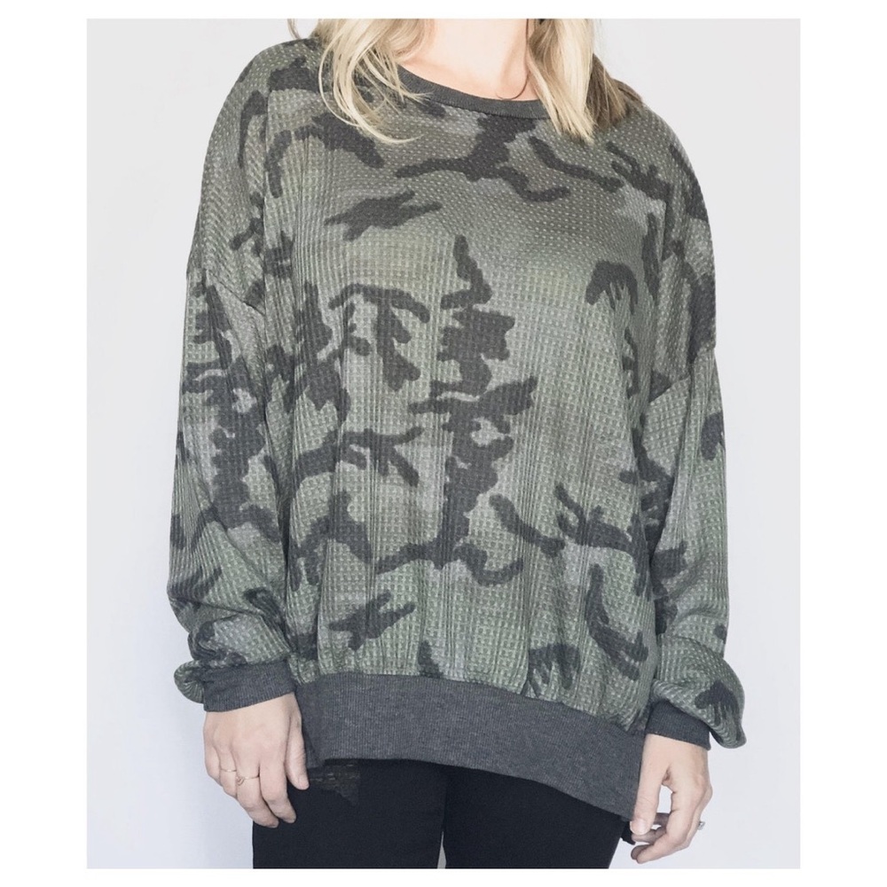Fantastic Fawn Camo Pullover